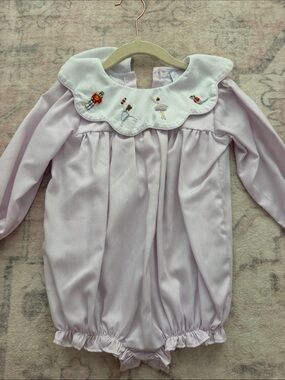 Lillie & Lilah Nutcracker Embroidered Collar